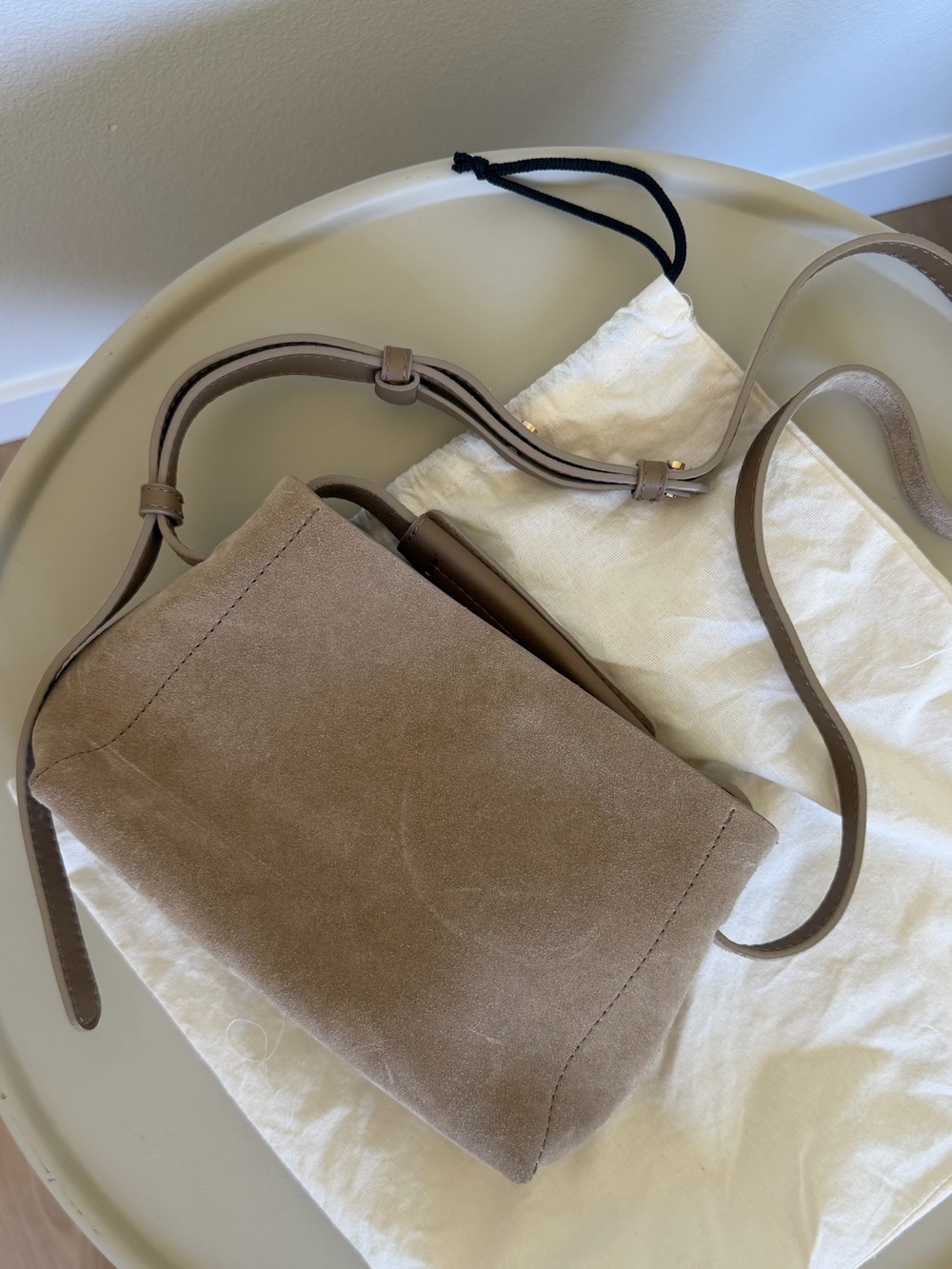 Flattered Suede Mini Bag
